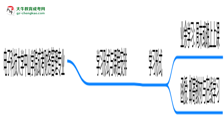 電子科技大學(xué)中山學(xué)院成考財務(wù)管理專業(yè)是全日制的嗎？（2025最新）思維導(dǎo)圖