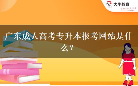 廣東成人高考專升本報考網(wǎng)站是什么？