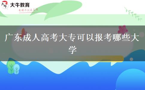 廣東成人高考大?？梢詧罂寄男┐髮W