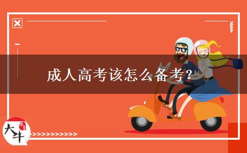 成人高考該怎么備考？