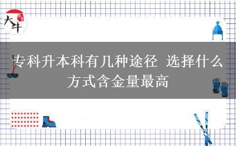 ?？粕究朴袔追N途徑 選擇什么方式含金量最高